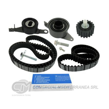 KIT DISTRIBUCION TENSOR+CORREA SKF FORD FIESTA/ESCORT/MONDEO 1.8 D - TD 95/