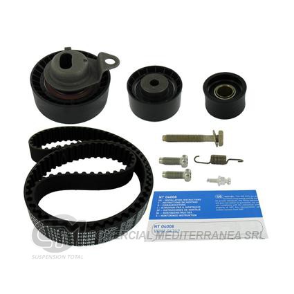 KIT DISTRIBUCION TENSOR+CORREA SKF FORD ESCORT/FIESTA/MONDEO 1.6 16V / 1.8