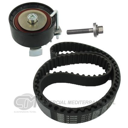 KIT DISTRIBUCION TENSOR+CORREA SKF FORD KUGA 1.6 GTDI ECOBOOST