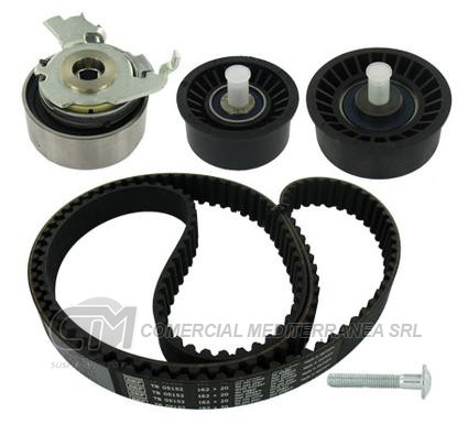 KIT DISTRIBUCION TENSOR+CORREA SKF CHEVROLET MERIVA 1.8 16V Z18XE 03/06 DES
