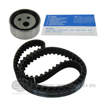 KIT DISTRIBUCION TENSOR+CORREA SKF RENAULT CLIO / KANGOO 1.6 8V K7M