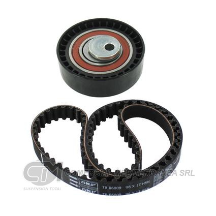 KIT DISTRIBUCION TENSOR+CORREA SKF RENAULT LOGAN / SANDERO / SYMBOL 1.6 8V