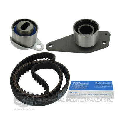 KIT DISTRIBUCION TENSOR+CORREA SKF RENAULT 19 MOTOR 1.7/1.8 1988->1996