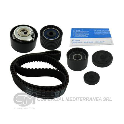 KIT DISTRIBUCION TENSOR+CORREA SKF RENAULT MEGANE 2.0 16V F4R 99/01