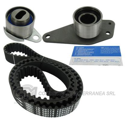 KIT DISTRIBUCION TENSOR+CORREA SKF RENAULT CLIO / MEGANE 1.9 D - DT F8Q 96/