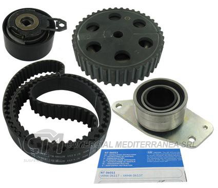 KIT DISTRIBUCION TENSOR+CORREA SKF RENAULT MEGANE / SCENIC 1.9 TDI MOTOR F9