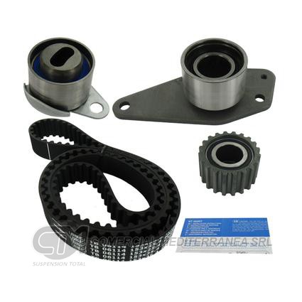 KIT DISTRIBUCION TENSOR+CORREA SKF RENAULT 19/CLIO/MEGANE 1.9D F8Q 96/.. C/