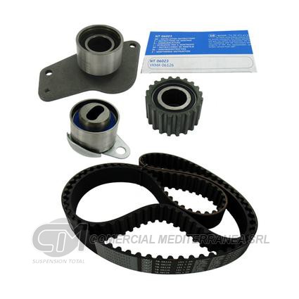KIT DISTRIBUCION TENSOR+CORREA SKF RENAULT CLIO II/EXPRESS 1.9 D F8Q 630/63