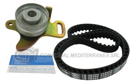 KIT DISTRIBUCION TENSOR+CORREA SKF RENAULT R21/TRAFIC 2.2I J7T
