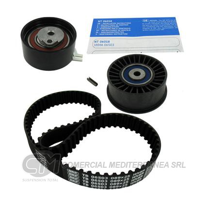 KIT DISTRIBUCION TENSOR+CORREA SKF RENAULT MASTER 2.5 DCI G9U 06/...