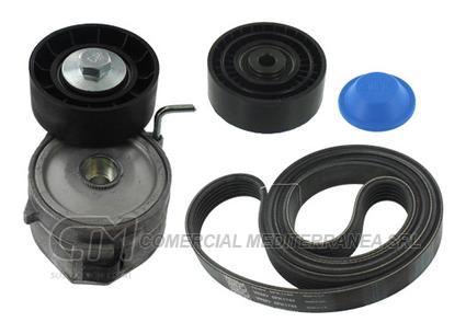 KIT ACCESORIOS TENSOR+CORREA LAND ROVER FREELANDER II 2.2 ED4-SD4-TD4 06/14