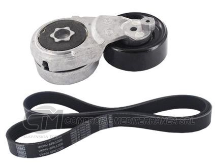 KIT DISTRIBUCION TENSOR+CORREA SKF RENAULT FLUENCE 2.0 16V M4R/CVT M4R 751