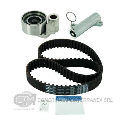 KIT DISTRIBUCION TENSOR+CORREA SKF TOYOTA HILUX 05/.. 2.5 D - 3.0 D