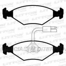 PASTILLA DE FRENOS ULTRA FIAT DUNA/UNO 93/..1 CABLE 80 CM DELANTE