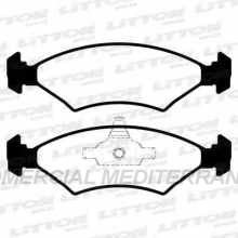 PASTILLA DE FRENOS ULTRA FORD FIESTA SOHC/COURIER 09/..DELANTERA