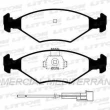 PASTILLA DE FRENOS ULTRA FIAT PALIO / SIENA C/SENSOR 255 MM DELAN