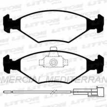 PASTILLA DE FRENOS ULTRA FIAT PALIO/SIENA 99/.. C/SENSOR ANCLAJE