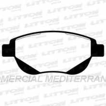 PASTILLA DE FRENOS ULTRA CITROEN C4 07/.. / C4 PICASSO 10/.. DELA
