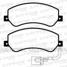 PASTILLA DE FRENOS ULTRA VOLKSWAGEN AMAROK 10/.. 2.0 16V C/SENSOR