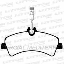 PASTILLA DE FRENOS ULTRA MERCEDES BENZ SPRINTER 515 12/..TRASERA