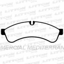 PASTILLA DE FRENOS ULTRA IVECO DAILY 60 - C15 - C18 06/.. TRASERA