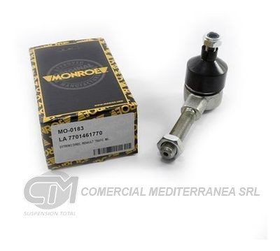 EXTREMO DE DIRECCION RENAULT TRAFIC 86/. AMBAS MANOS LARGO 100 MM ROSCA M 14X1.5