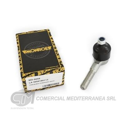 EXTREMO DE DIRECCION MACHO VOLKSWAGENSAVEIRO / SENDA 83/93 AMBAS MANOS ROSCA 14X1.5