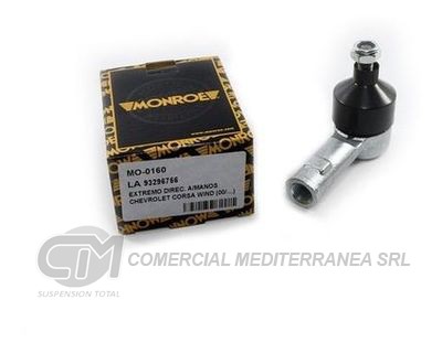 EXTREMO DE DIRECCION CHEVROLET CORSA WIND (00/.) AMBAS MANOS LARGO 75 MM ROSCA H 14X1.5