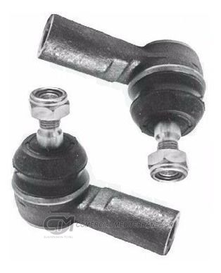 EXTREMO DE DIRECCION FORD ESCORT (./96) AMBAS MANOS LARGO 70 MM ROSCA 1/2X20H