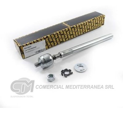 AXIAL CREMALLERA RENAULT R-9 / R-11 84/. AMBAS MANOS LARGO 280 MM ROSCA H 14X1.5 / M 12X1.5
