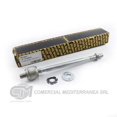 AXIAL CREMALLERA RENAULT MEGANE / SCENIC 95/. AMBAS MANOS LARGO 253 MM ROSCA M 14X1.5 / M 14X1.5