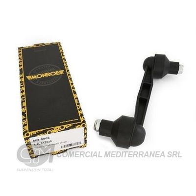 BIELETA EST.TRAS. PEUGEOT 406 95/04 AMBAS MANOS LARGO 250 MM PERNO 10 MM (PERNO Y OJAL)