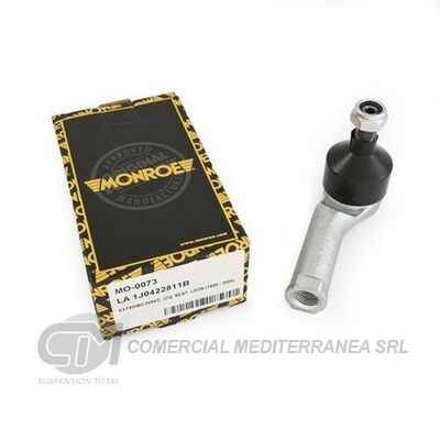 EXTREMO DE DIRECCION IZQ.VOLKSWAGEN NEW BEETLE 97/. LARGO 96 MM ROSCA H 14X1.5 (C/FINO)