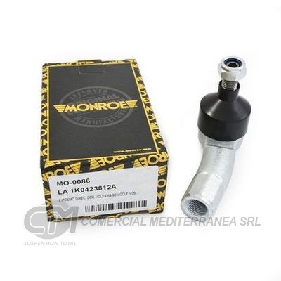 EXTREMO DE DIRECCION DER.VOLKSWAGEN GOLF V 05/. LARGO 95 MM ROSCA H 16X1.5