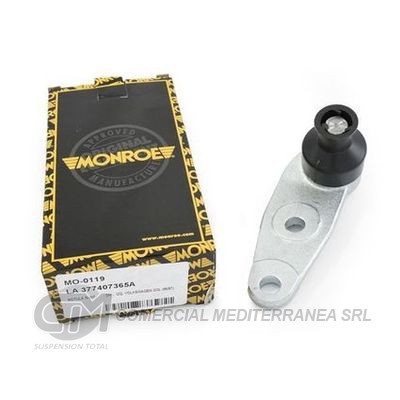 ROTULA SUSP.- DH -IZQ. VOLKSWAGEN GOL 95/97 PERNO 15 MM