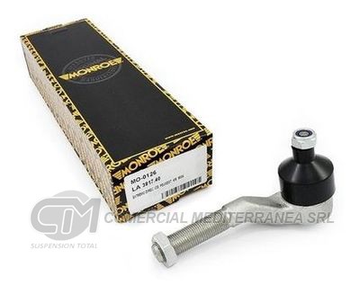 EXTREMO DE DIRECCION IZQ. PEUGEOT 406 95/04 LARGO 123 MM ROSCA M 14X1.5