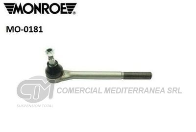 EXTREMO DE DIRECCION CHEVROLET S-10 95/. AMBAS MANOS LARGO: 215 MM ROSCA 11/16X18H