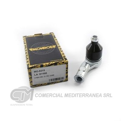 EXTREMO DE DIRECCION IZQ. FORD KA 96/08 LARGO 75 MM ROSCA 14X2