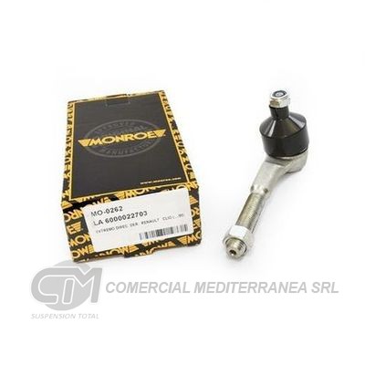 EXTREMO DE DIRECCION DER. RENAULT CLIO (./95) LARGO 132 MM ROSCA M 14X1.5