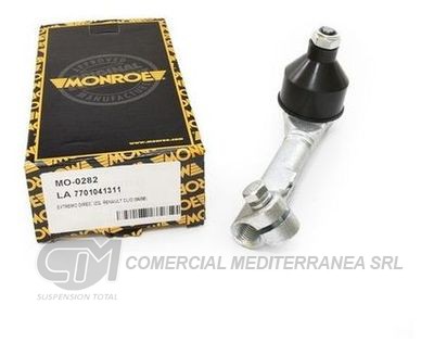 EXTREMO DE DIRECCION IZQ.RENAULT TWINGO (./99) LARGO 130 MM ROSCA H 14X1.5
