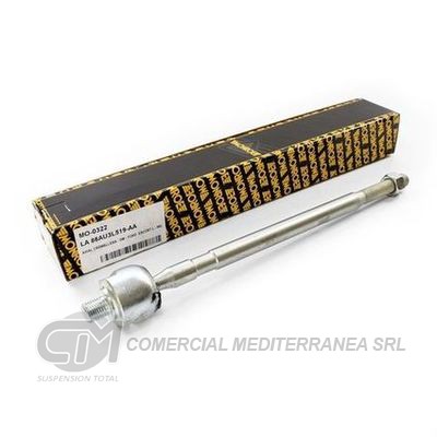 AXIAL CREMALLERA - DM - FORD ESCORT (./96) AMBAS MANOS LARGO 288 MM ROSCA M 1/2X20H / M 14X1.5