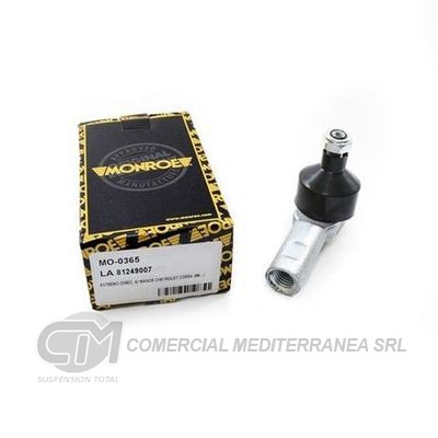 EXTREMO DE DIRECCION CHEVROLET CORSA (98/) AMBAS MANOS LARGO 75 MM ROSCA H 14X2