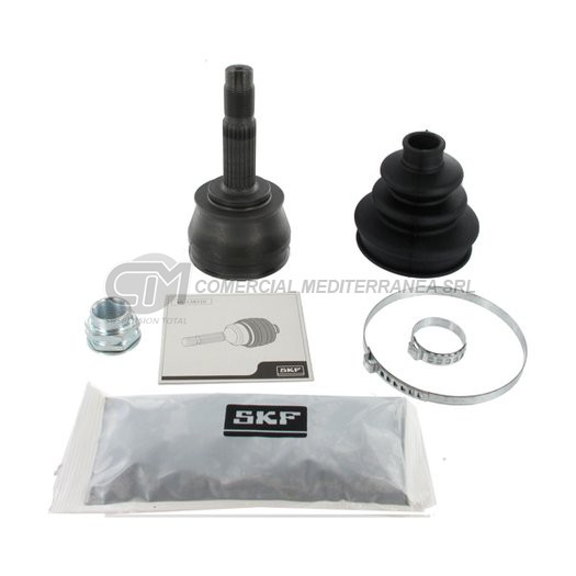 JUNTA HOMOCINETICA LADO RUEDA SKF FIAT STRADA 22/22 ESTRIAS COPA 83 MM SEG