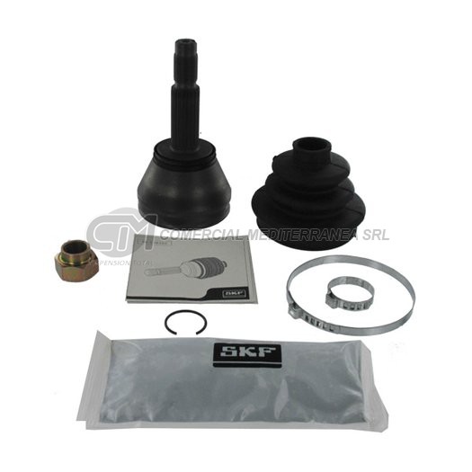 JUNTA HOMOCINETICA LADO RUEDA SKF FIAT UNO ESTRIAS: 22/25 COPA 85 MM