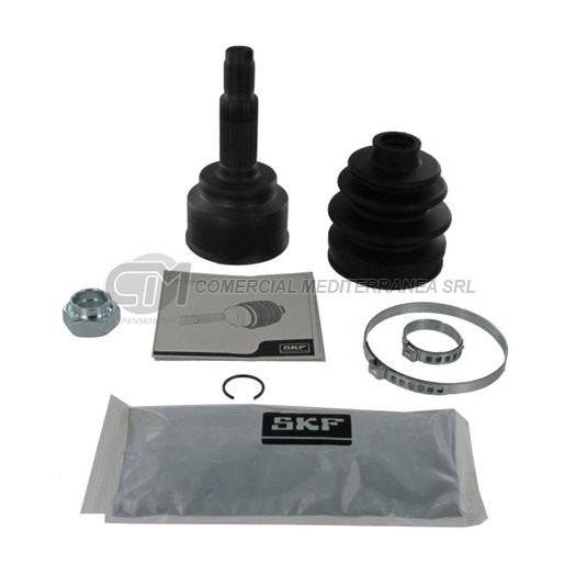 JUNTA HOMOCINETICA LADO RUEDA SKF KIA PRIDE/MAZDA 121 24/19 ESTRIAS COPA 6