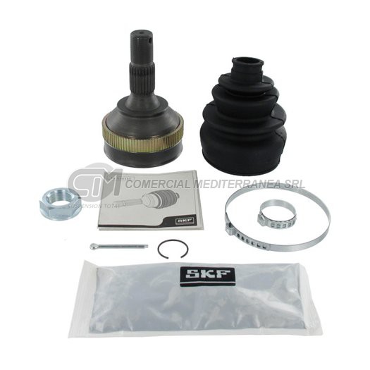 JUNTA HOMOCINETICA LADO RUEDA SKF PEUGEOT 405 25/34 ESTRIAS COPA 90 MM ABS