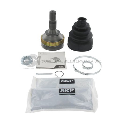 JUNTA HOMOCINETICA LADO RUEDA SKF PEUGEOT 306 25/23 ESTRIAS COPA 90 MM ABS