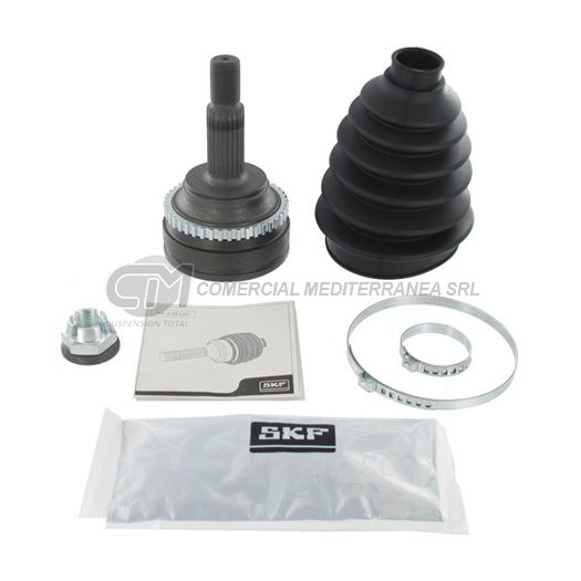 JUNTA HOMOCINETICA LADO RUEDA SKF RENAULT LAGUNA/MEGANE 23/25 ESTRIAS COPA