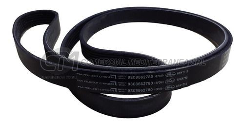 6PK1715 PEUGEOT/CITROEN MOTOR 1.4 NAFTA CORREA DE ACCESORIOS ORIGINAL