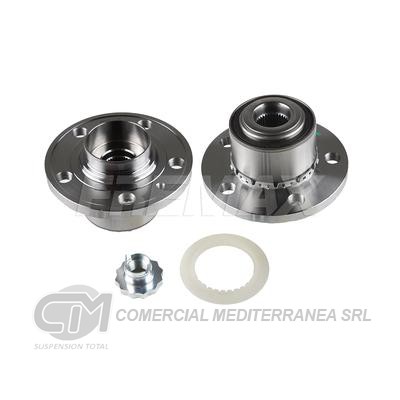 RODAMIENTOS CON MAZAS VOLKSWAGEN FOX/CROSSFOX/SURAN/POLO / AUDI A1 CON ABS MAZA DE